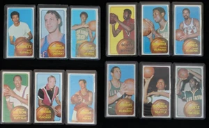 1970 Topps NBA 12-Tall Boy ERROR Cards [Williams, Dandridge, Jones, Rodgers..] - Bild 1 von 13