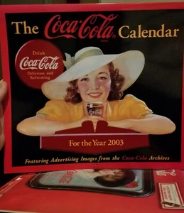 2003 Coca-Cola Calendar vintage ads from the archives Collectible Memorabilia - Picture 1 of 3