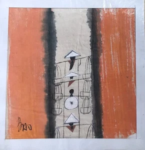 Nguyen Lien Vietnamese Farmers carry rice original Art In Heart - Picture 1 of 1