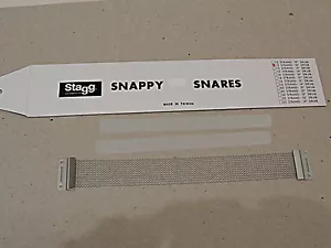 STAGG SNAPPY SNARES 12 INCH SNARE DRUM WIRES 12" X 12 STRANDS FREE SHIPPING - Picture 1 of 3