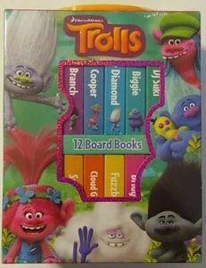 My First Library - Dreamworks Trolls - 12 Board Books Box Set - New & Sealed - Bild 1 von 4