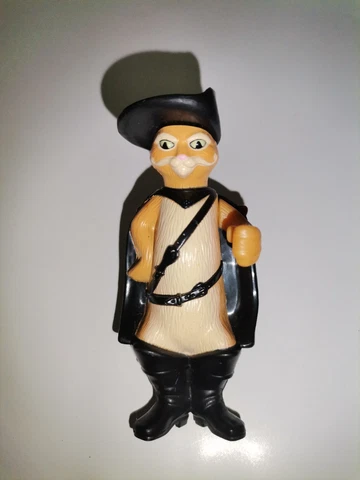 RARE 2004CatPuss Puss In Boots 4" Burger King EUROPE Movie Action Figure Shrek 2 Cover