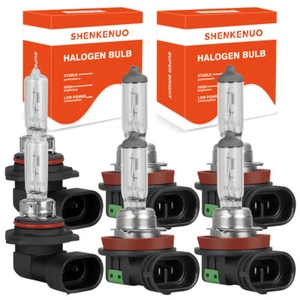 For Chevy Equinox 2010-2015 6X 3400K Halogen Headlight High/Low Foglight Bulb BP - Picture 1 of 11