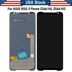Do telefonu ASUS ROG 3 ZS661KL ZS661KS Wymień wyświetlacz LCD Ekran dotykowy Digitizer - Zdjęcie 1 z 6