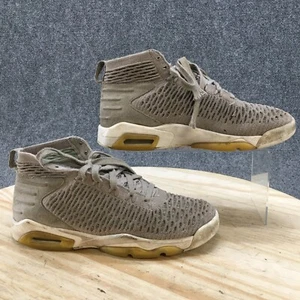 Nike Sneakers Youth 6.5 Womens 8 Gray Air Jordan Flyknit Elevation 23 A01538-004 - Picture 1 of 10