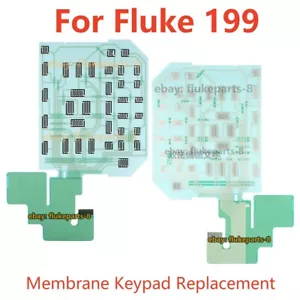 Piezas de teclado de placa de contacto de membrana para probador Fluke 199 metros NUEVO - Imagen 1 de 5