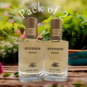 Coty STETSON ORIGINAL For Men  AFTER SHAVE 0.75 oz. Each Lot Of 2 - Picture 1 of 2