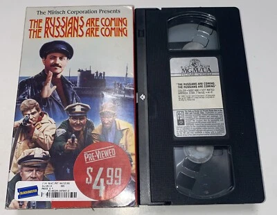 The Russians Are Coming the Russians Are Coming VHS 1960 Alan Arkin Carl Reiner - Image 1 of 4
