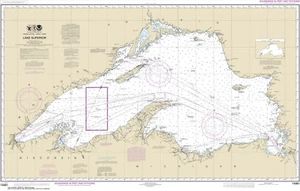 2016 Nautical Map of Lake Superior - Picture 1 of 3