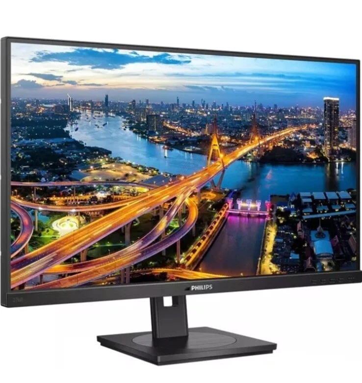 Philips 276B1 27" 2560x1440 4ms 75Hz LCD LED USB C HDMI IPS Display Monitor - Image 1 of 1