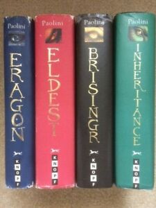 Inheritance Cycle complete series 1-4 set: Eragon Eldest Brisingr HB/HC lot 
