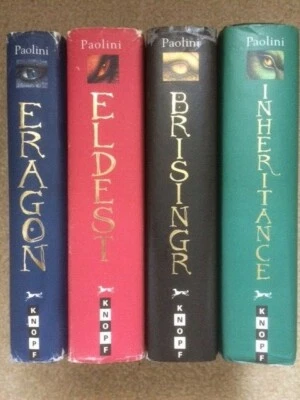 Inheritance Cycle complete series 1-4 set: Eragon Eldest Brisingr HB/HC lot  - Image 1 of 4