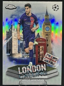 MARCO ASENSIO 2023-24 Topps Chrome UEFA Londra Rifrattore Chiamata #LC13 Spagna PSG - Foto 1 di 2
