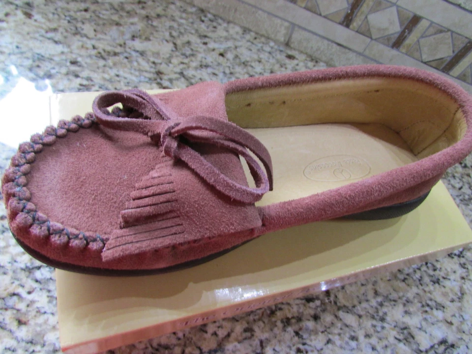 NUEVOS ZAPATOS MOCASÍN PEACE MOCS DONNA MUJER ESTILO 7: DONNA MARRÓN ENVÍO GRATUITO  Foto 1 de 4