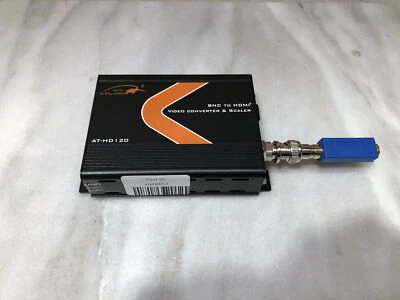 Atlona AT-HD120 BNC to HDMI Video Converter and Scaler, NO PWR CORD-TESTED/RESET - Image 1 of 4