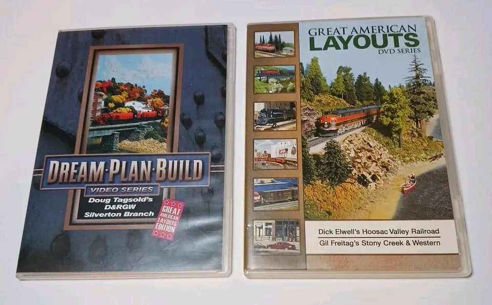 Great American Layouts DVD Dick Elwell's Hoosac Valley Railroad + Dream Plan - Image 1 of 4