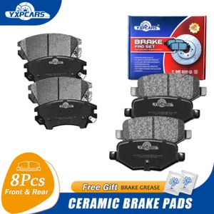 Pastillas de freno delanteras y traseras de cerámica para Chevy Camaro 2010 2011 2012 2013 2014 2015 - Imagen 1 de 6