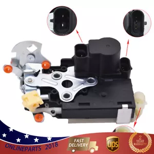 Actuador de cierre de puerta delantero izquierdo para Chevy Silverado 01-06 15053681 15068499 - Imagen 1 de 12
