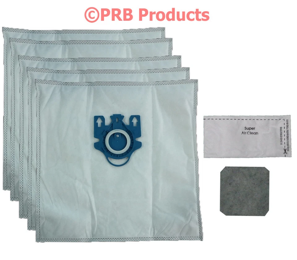 Deluxe HEPA Miele G & N Bags 7189520 Canister Vacuum Blue Moon Pisces Capri - Image 1 of 1