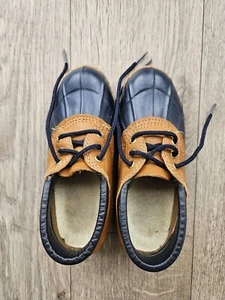Eddie Bauer Schneeschuhe. Marine & Braun. UK Größe 3 (US 5). Makelloser Zustand. - Bild 1 von 10