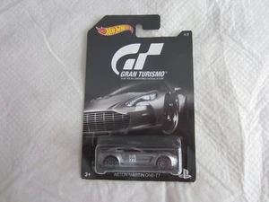 2015 Mattel Hot Wheels Gran Turismo: Aston Martin One-77 Neu in Verpackung - Bild 1 von 3