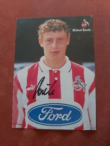 1.FC Köln , Michael Rösele , Autogrammkarte , Fussball - Picture 1 of 1
