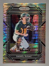 2023 Panini Prizm Baseball #37 Daniel Susac Pulsar Prizm Oakland Athletics