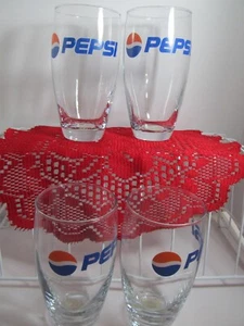 Pepsi Cola Trinkgläser 4 Stück! GUC!! - Bild 1 von 4