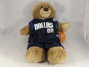Build A Bear Dallas Mavericks NBA Basketball Uniform Ball Working Sound Growls - Bild 1 von 19