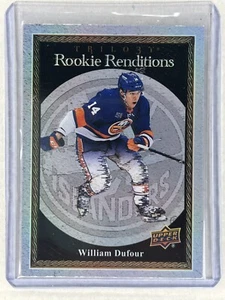 2023-24 Upper Deck Trilogy - Rookie Renditions William Dufour #RR-35 (RC) - Picture 1 of 2