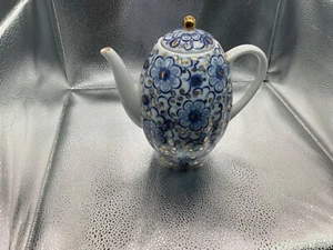 VTG Imperial Lomonosov Russian Porcelain “Bindweed” Coffee Pot - 8” - MINT! - Picture 1 of 9