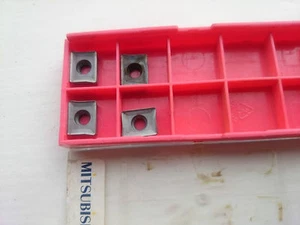 4 Mitsubishi carbide inserts ZCMX09T308ER-A HTi20T ( ZCMX 09T308 ER 09 T3 08 ) - Picture 1 of 1