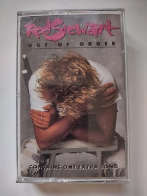 Out of Order by Rod Stewart (Cassette, Oct-1990, Warner Bros.) - Image 1 of 4