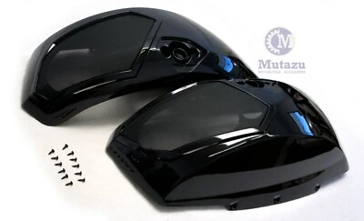 Tapas de altavoz de audio alforja Mutazu 6x9 con parrillas para Victory Cross Country Road Foto 1 de 4