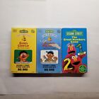 Sesame Street Ernie?S Little Lie Big Mess Great Numbers Game Vhs Lot