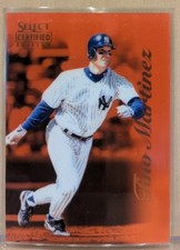 1996 Select Certified Edition RED #2 Tino Martinez Yankees RARE PARALLEL /1800