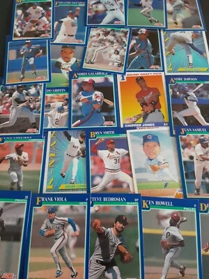 1991 SCORE BASEBALL CARDS #442 - 688 YOU PICK SEE SCANS STARS .99 UNLIMITED SHIP - Image 1 of 4