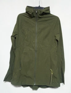 Women's All in Mottion Anorak Jacket Long Sleeve Olive Green Size M - Picture 1 of 11