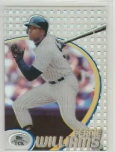 1998 Topps Tek Bernie Williams Card 7 Pattern 41 New York Yankees - Bild 1 von 2