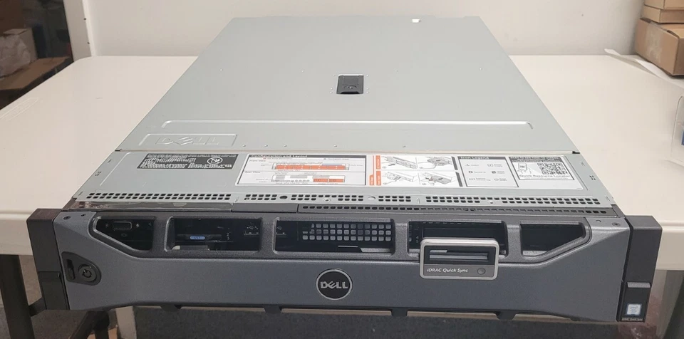DELL R730 12x3.5" Bays 2x E5 2680 V3  PERC 730p MINI 256gb ram 12x8TB SAS - Image 1 of 2