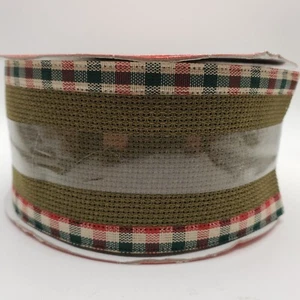 2013 Holiday Inspirations Ribbon 2.5 Inch x 50 Feet Craft Gift Wrapping - NEW - Picture 1 of 5