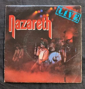 NAZARETH - 2 x 7" VINYL - NAZARETH LIVE GATEFOLD BSD 1/2 1ST PRESS 1980. P737 - Picture 1 of 8