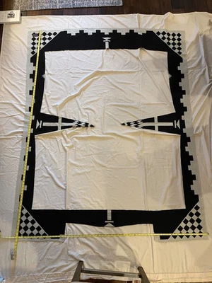 New Pendleton Wool blanket fabric remnants - Los Ojos - appx 1.10 lb. - Image 1 of 4