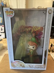 Funko Pop! Movie Poster with Case: Disney - Peter Pan and Tinker Bell #16 - Picture 1 of 8