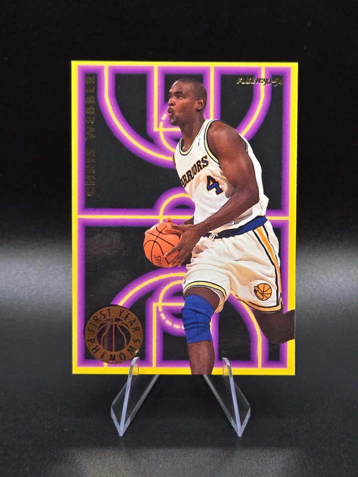 Fleer First Year Phenoms #10 1993-94 ¡Chris Webber! Guerreros Foto 1 de 1