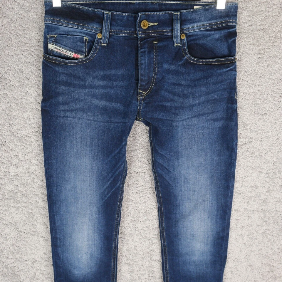 DIESEL KID JEANS SLEENKER J-N KXB3U_STRETCH BLUE DENIM KID 14 / W27 L32 DENIM Foto 1 de 4