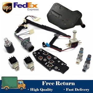4L60E 4L65E Solenoid Kit & Filter W/ Harness Kit For Chevy Avalanche Tahoe Buick - Foto 1 di 5