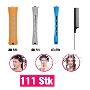 111 Stk Dauerwellen Wickler Lockenwickler Hitzefreier Lockenwic Lockenstab-Set - Bild 1 von 7