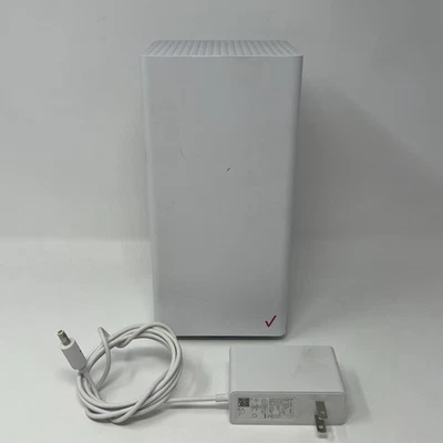 Verizon CR1000B 1000 Mbps 3 Port Wireless Router - White With Power Cord - Image 1 of 4