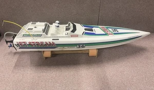 Kyosho Nitro Race Boat 32” Boat Only for Parts Or Repair See Description As-Is - Picture 1 of 20